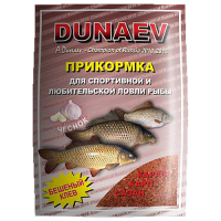 Прикормка "DUNAEV КЛАССИКА" 0.9кг Карп Чеснок красная Арт.BF-11
