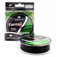 Леска "Shii Saido" Fantaji, L-100 м, d-0,203 мм, test-3,20 кг, угольно черный/100/SFF100-0,203B