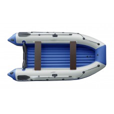 Лодка REEF-360 НД синий/серый