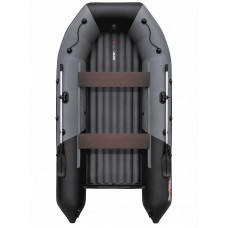 Лодка Таймень NX 3600 НДНД PRO МАХ графит/черный