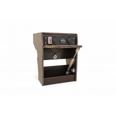 Столик "ПАТРИОТ" с электропанелью с креплен. на ликтрос №18/Стол:280х220мм;высота290мм;ящик:200х900м
