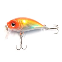 Воблер Namazu WaterFly, L-40мм, 2,8г, кренк, плавающий (0-1,0м), цвет 10/200/ N29-40-10