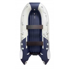 Лодка Ривьера Компакт 3200 НДНД Комби светло-серый/синий