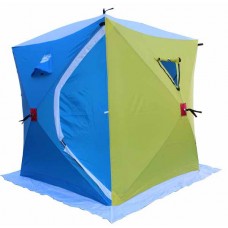 Палатка Куб "CONDOR" зимняя, двухслойная, размер 1,65 х 1,65 х 1,85, двухцветная, вес 12 кг.JX-0126