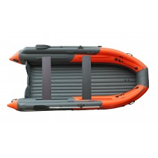 Лодка СКАТ 400 F интегрированный темно-серый/оранжевый
