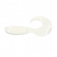 Твистер YAMAN PRO Mermaid Tail, р.3 inch, цвет #01 - White (уп. 10 шт.)/YP-MT3-01