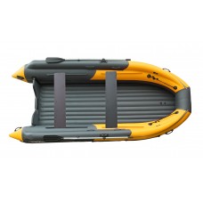 Лодка СКАТ 370 F интегрированный графит/желтый