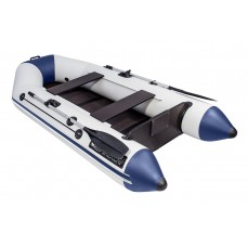 Лодка АКВА 2800 Слань-книжка киль светло-серый/синий
