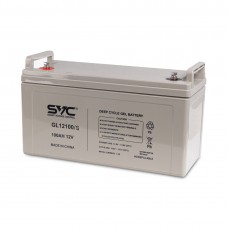 Батарея "SVC" GL12100/S, Гелевая 12В 100 Ач, Размер в мм.: (407*173*233)