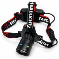 Налобный фонарь "HEADLAMP" Hinglight/ телескопический зум /HL-207