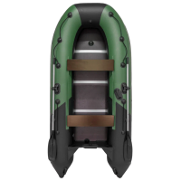 Лодка Ривьера Компакт 3200 СК комби зеленый/черный Trade-IN