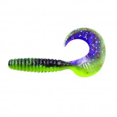 Твистер YAMAN PRO Spiral, р.4 inch, цвет #26 - Violet Chartreuse (уп.5 шт)/YP-S4-26