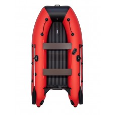 Лодка Таймень LX 3200 НДНД красный/чёрный