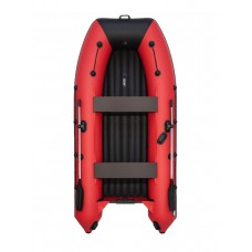 Лодка Таймень LX 3600 НДНД красный/чёрный