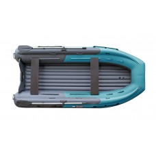 Лодка  REEF 400 F нд ТРИТОН S MAX интегрированный тем.сер/бирюзовый
