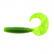 Твистер YAMAN PRO Spiral, р.4 inch, цвет #10 - Green pepper (уп.5 шт)/YP-S4-10