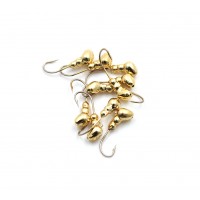 Мормышка "ЯМАН" муравей с отв.,цв.GOLD PLATED, d 3, вес 0,3 г/Я-МР0059