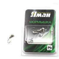 Мормышка "ЯМАН" муравей с отв.,цв.NL, d 3, вес 0,3 г/Я-МР0058