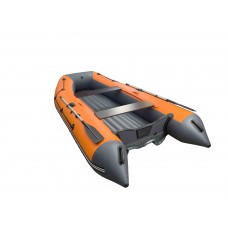 Лодка REEF-360 нд ТРИТОН стеклопластиковый интерцептор графит/оранжевый
