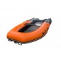 Лодка REEF-400 нд ТРИТОН S MAX стеклопластиковый интерцептор черный/оранжевый