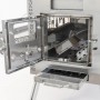 Печь "Берег" Atomstove "Камин" Большой (80 мм) Сталь AISI 430 толщиной 1 мм.