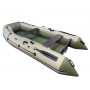 Лодка REEF-360 нд ТРИТОН стеклопластиковый интерцептор бежевый/зеленый