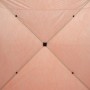 Палатка Куб "CONDOR" зимняя утепленная, размер 1,8 х 1,8 х 1,95  оранжевый/белый TH-0118