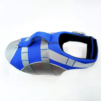 Спасательный жилет для собак "SBART" LSY-10, р. M, материал неопрен, цвет: синий