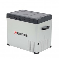Холодильник автомобильный SUMITACHI C50 обьём 50 литров питания 12В/24В и 100-240В компрессорный