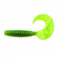 Твистер YAMAN PRO Spiral, р.3.5 inch, цвет #10 - Green pepper/YP-S35-10