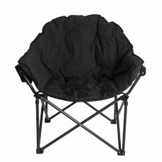 Кресло складное кемпинговое полукруглое, размер 52/88*54*45/97, вес 6,2кг APL-RC701 цвет: черный