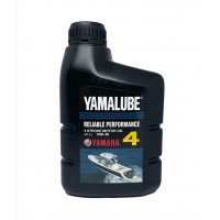 Масло "YAMALUBE" 4T OUTBOARD минеральное четырехтактное 1л, 10W-40.