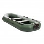 Лодка "Шкипер - 280 нт" зеленый. Натяжное + реечная слань/для моторов мощностью до 2,5 л.с.Тонар