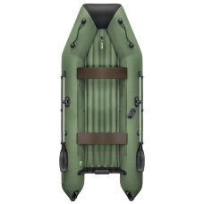 Лодка Барс 3600 НДНД зеленый/черный
