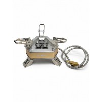 Плита "Taku Murano" PORTABLE FIVE-STARSTOVE шарнирная TC-DF-29/ 3 комфорки