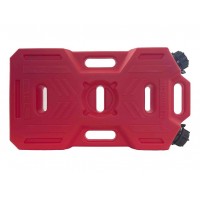 Канистры экспедиционные "ART-Rider" PRO 10л, 580х325х85мм, 2 кг, красная, 2 горловины, крышка - нос