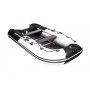 Лодка Ривьера Компакт 3200 СК комби светло-серый/черный