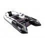 Лодка Ривьера Компакт 3200 СК комби светло-серый/черный