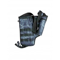 Сумка рыболовная поясная "Yaman" Fishing Pocket Hip, 30х22х6 см, цв. сер.камуфляж + 1 коробка LUNO