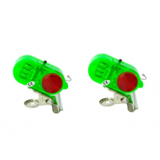 Сигнализатор поклевки светошумовой, зеленый (уп. 2 шт.)