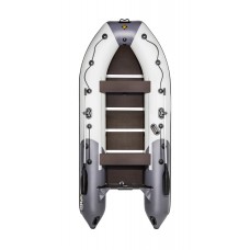 Лодка Ривьера Компакт 3600 СК комби светло-серый/графит Trade IN