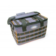 Сумка рыболовная"СЛЕДОПЫТ" Base Lure Bag XL,38х26х25 см, цв.серый+5 коробок Luno 28/2/ арт.PF-BВА-01