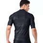 Плавательный  мужской, костюм "SBART" PK718, р. 3XL, цвет: черный